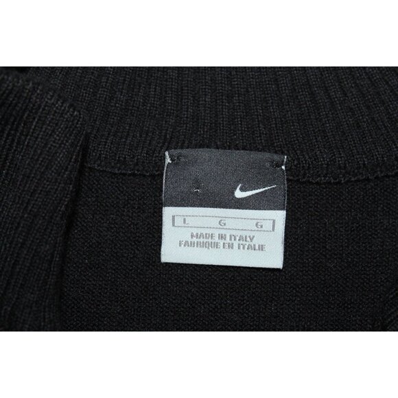 Nike Tete de Course Throwback Cycling Sweater Merino Wool Italy Made Mens Large - Picture 2 of 9